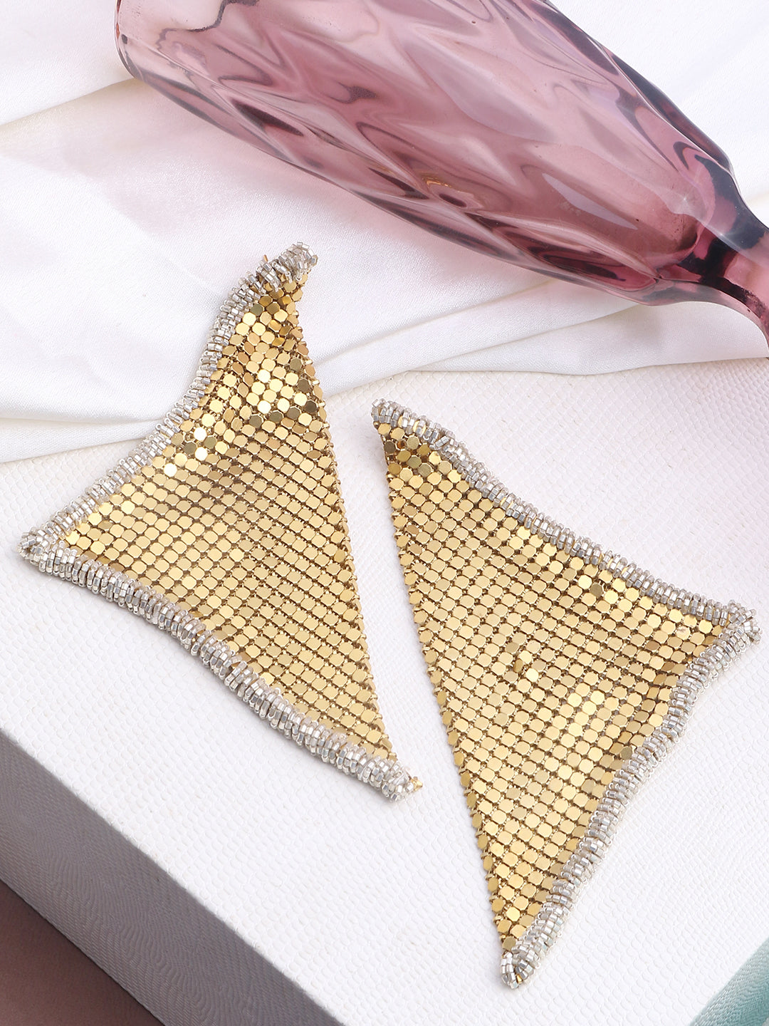 Sliver Drape Earrings