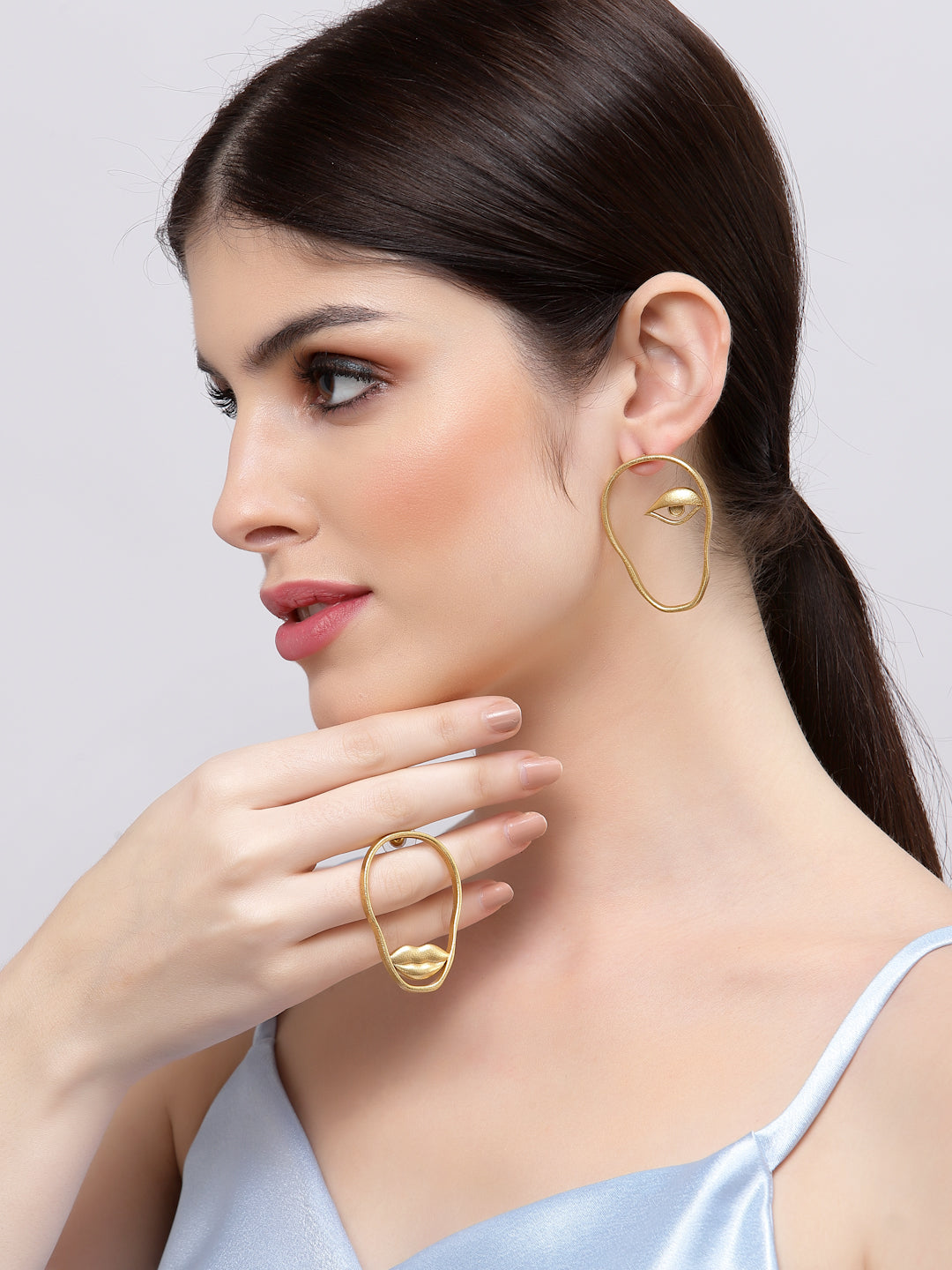 Eye Lip Studs