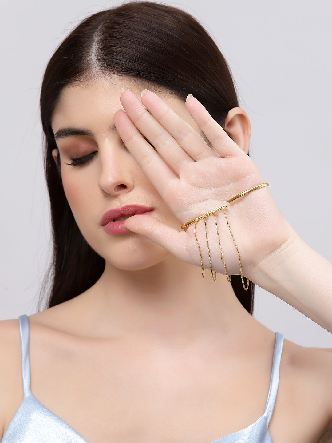 Flowy Golden Handcuff