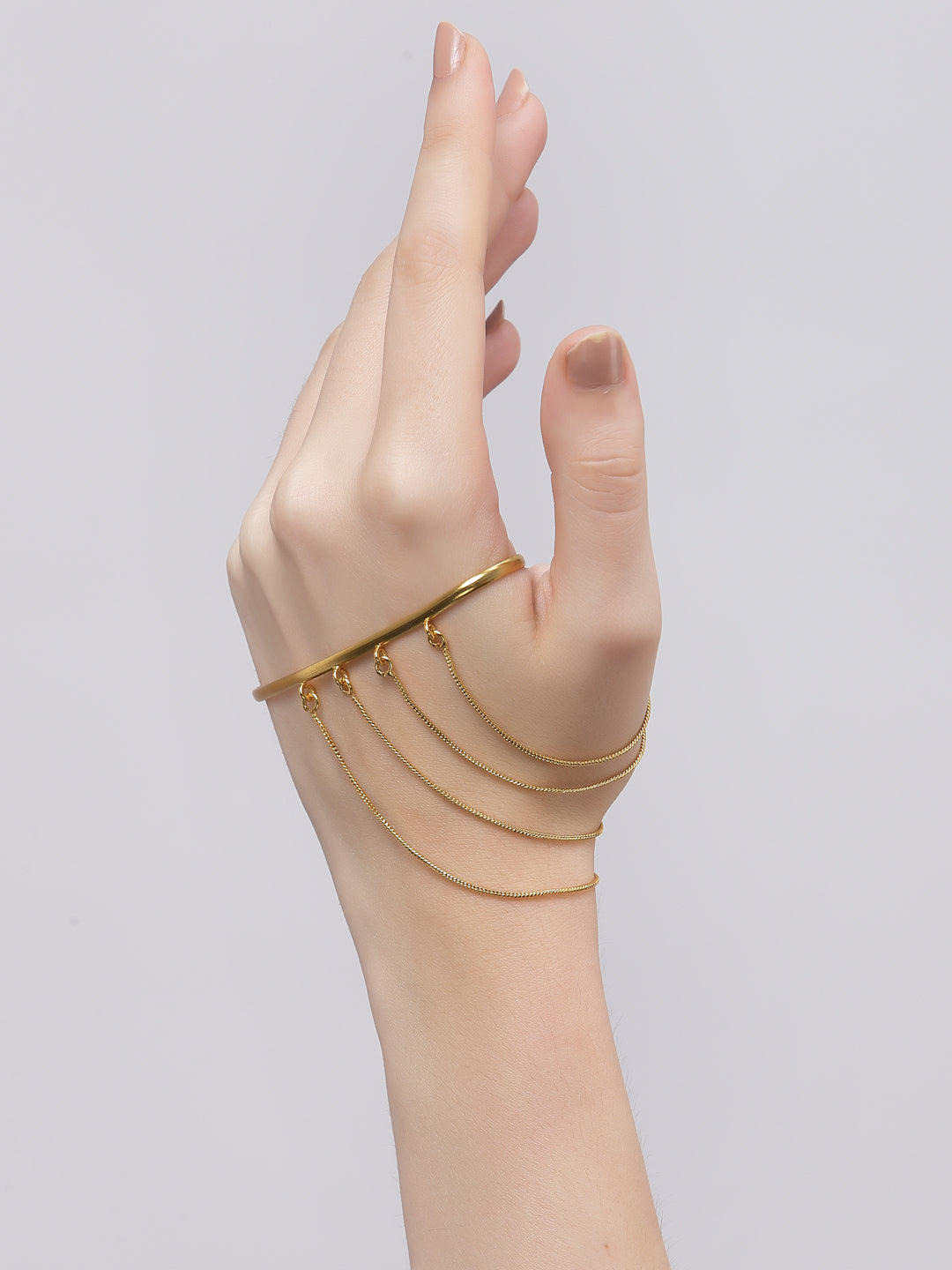 Flowy Golden Handcuff
