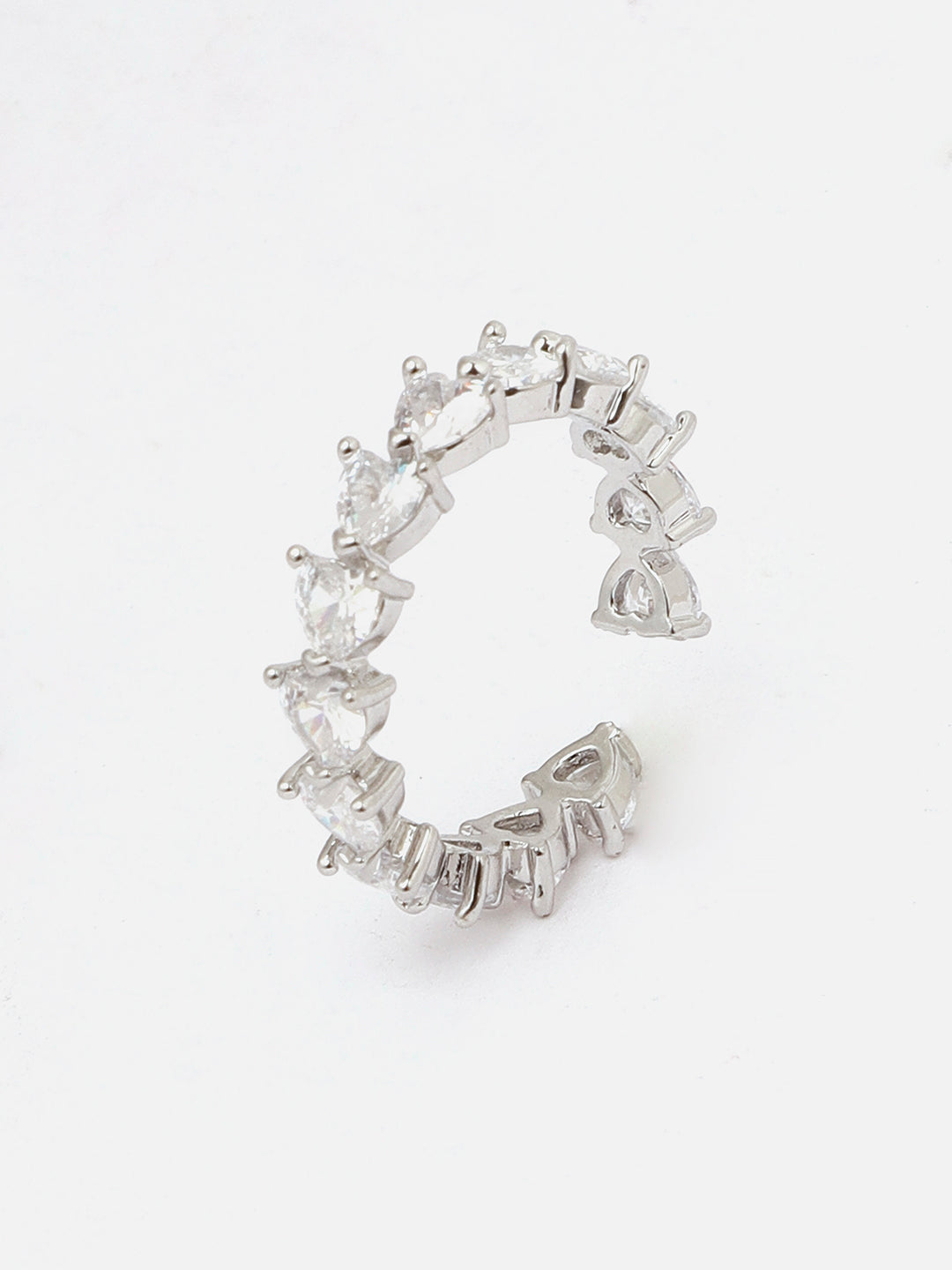 White Zirconia Ring