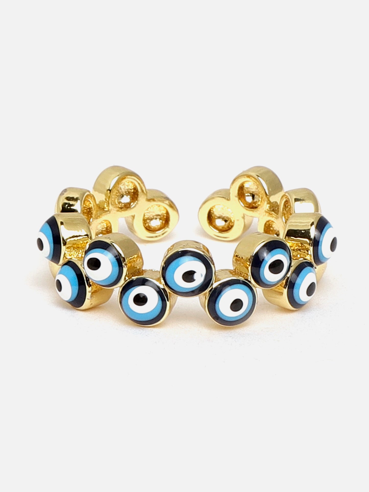 Evil Eye Blue Ring