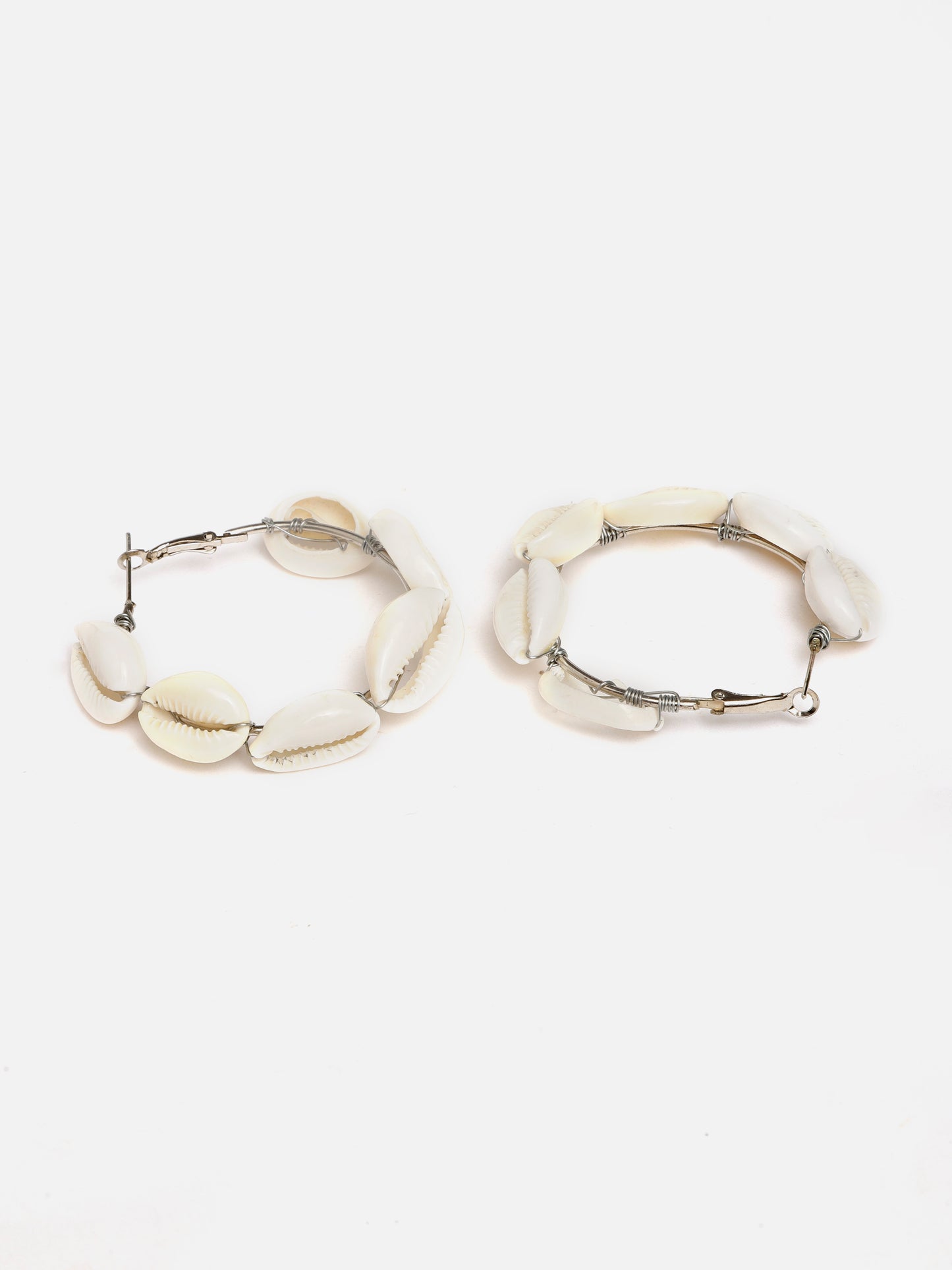 Sea Shell Hoops