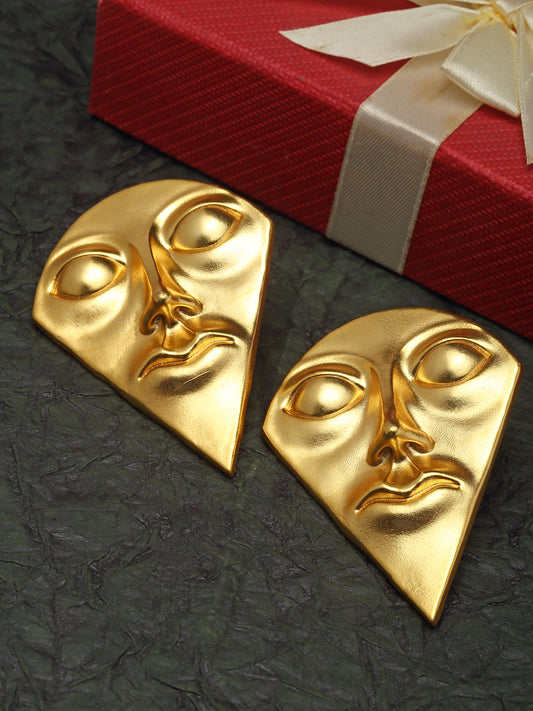 Egyptian Face Earrings