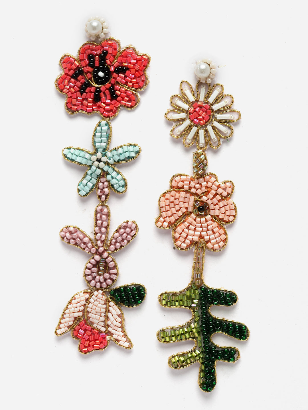 Flora Beaded Earrings