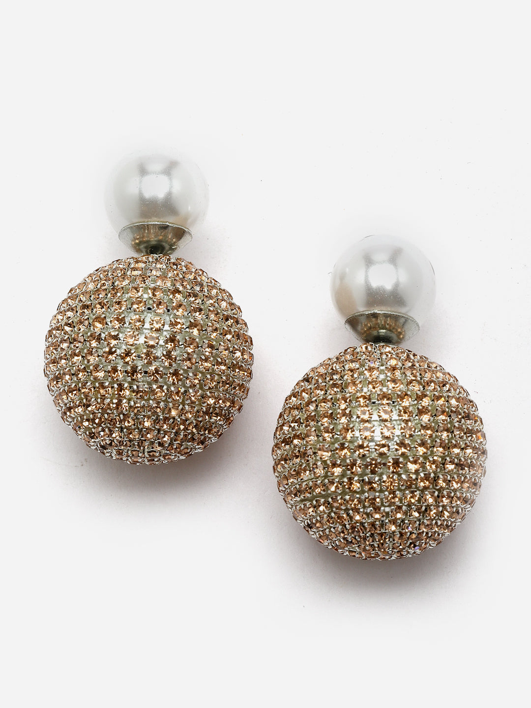 Golden Kirakira Dual Studs