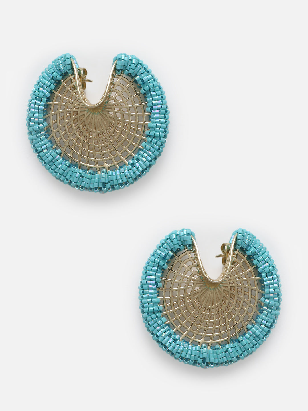 Blue Wave Earring