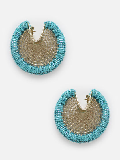 Blue Wave Earring