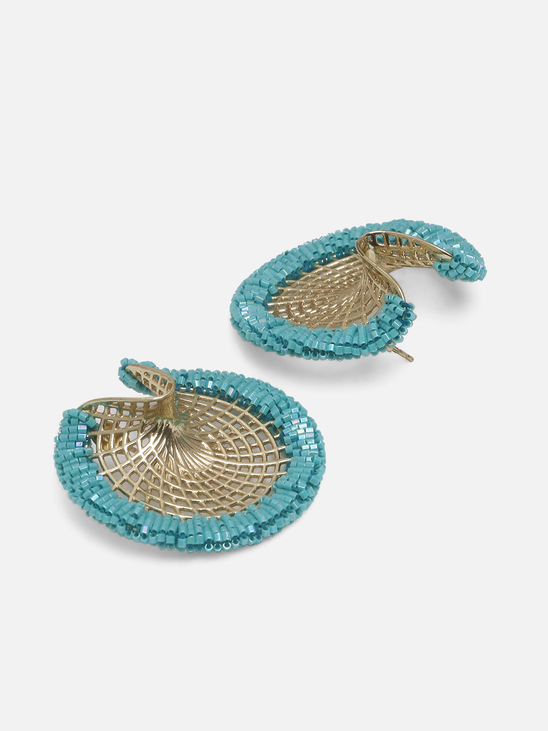 Blue Wave Earring