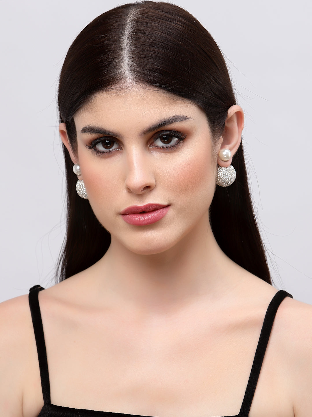 Sliver Kirakira Dual Studs