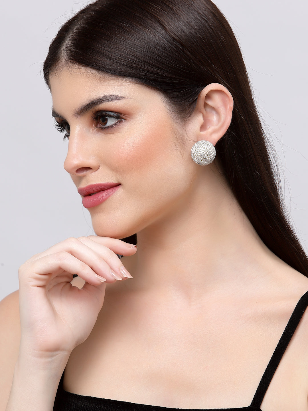 Sliver Kirakira Dual Studs