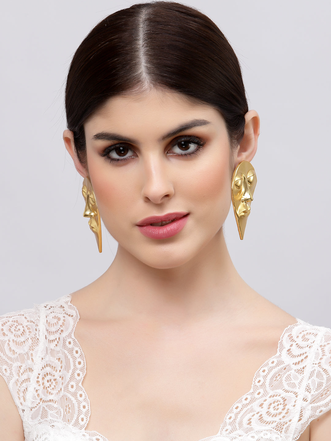 Egyptian Face Earrings