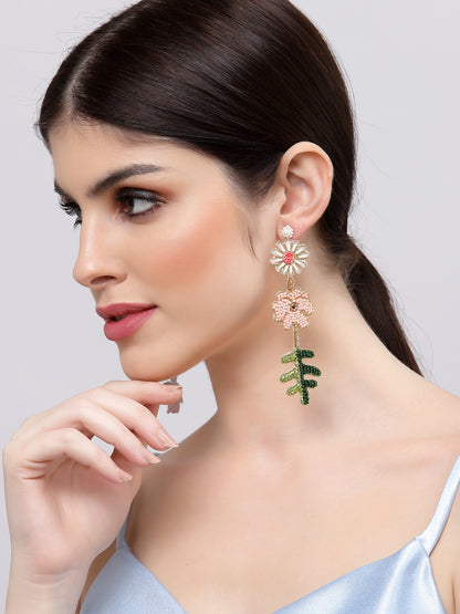 Flora Beaded Earrings