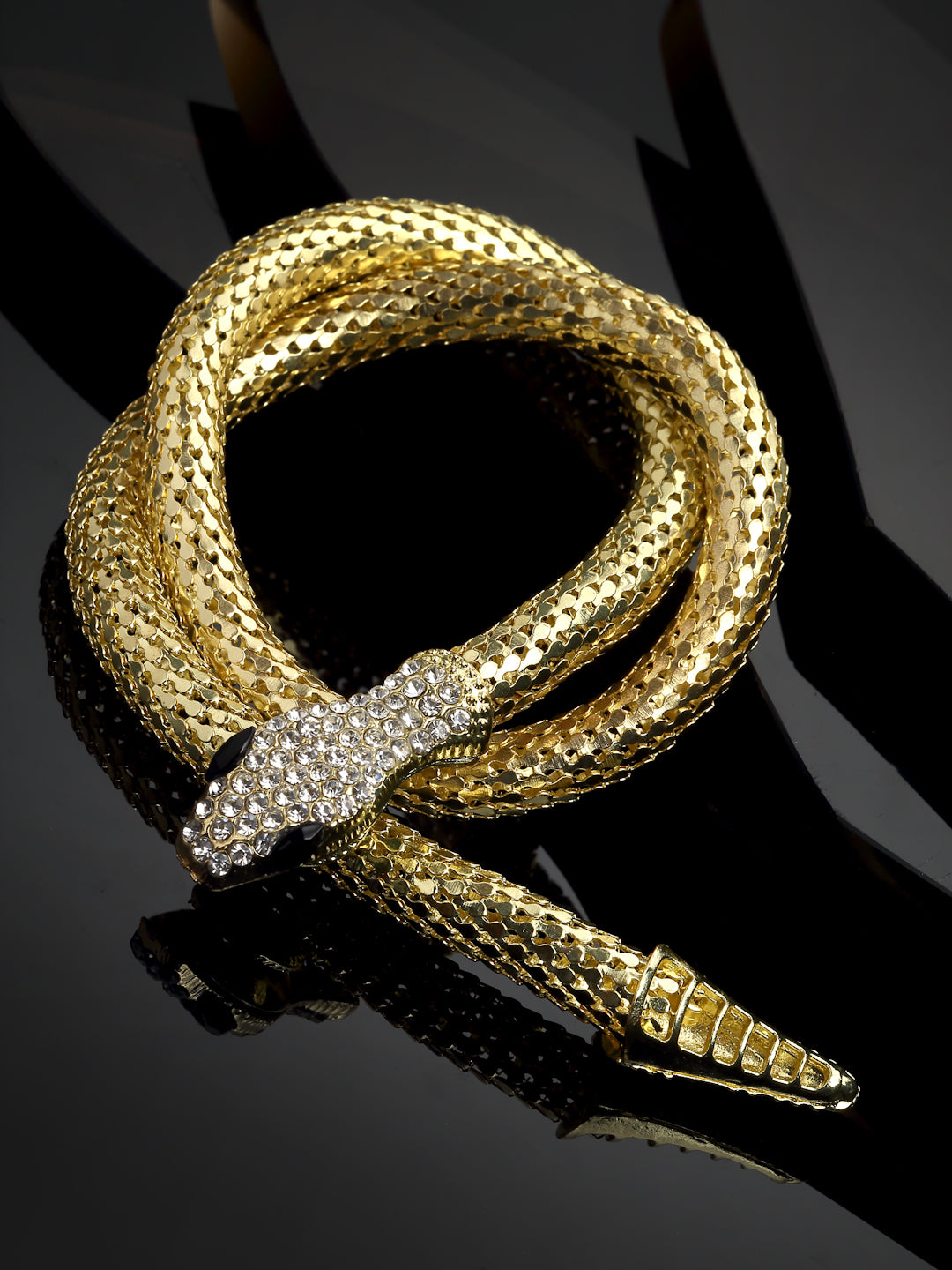 Serpiente Gold Necklace